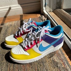 Kids Colorful Nike AF 1